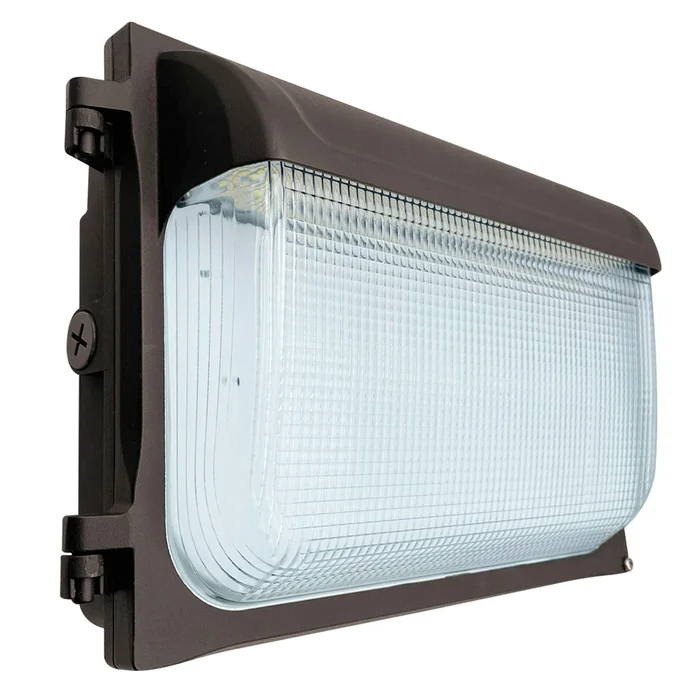 LED Wall Pack, 7,800 Lumen Max, Wattage and CCT Selectable, Integrated Photocell, 277-480V