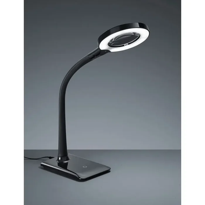 Lupo Black Table Lamp – Requires UK Plug Adaptor