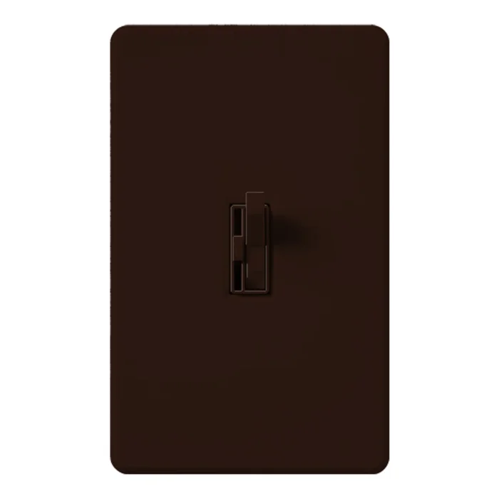 Lutron AYFSQ-F-BR Ariadni Toggle Quiet 3-Speed Fan Control, Single Pole/3-Way, 1.5A, Brown