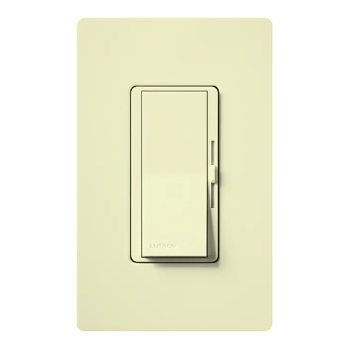 Lutron DVCL-253P-AL Diva LED+ Dimmer, Single Pole/3-Way, 250W LED/CFL, 600W Incandescent/Halogen, 350W Hi-lume, Almond