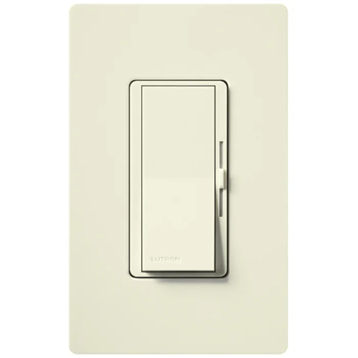 Lutron DVSCCL-153P-BI Diva LED+ Single Pole/3-Way Dimmer, 120V, 150W LED/CFL, 600W Incandescent/Halogen, Biscuit