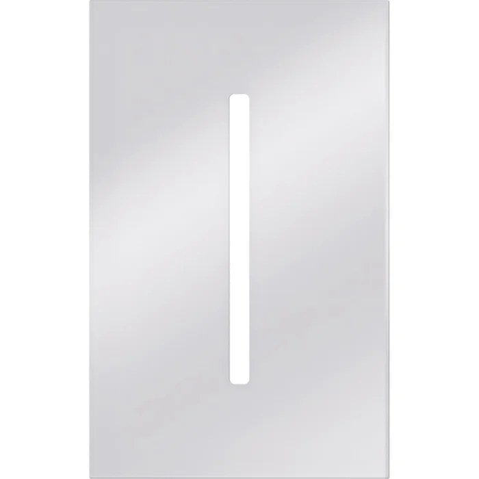 Lutron LWT-G-BC Grafik T 1-Gang Wallplate, Bright Chrome