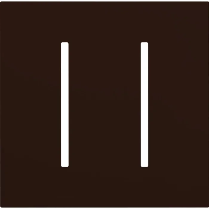 Lutron LWT-GG-BR Grafik T 2-Gang Wallplate, Brown