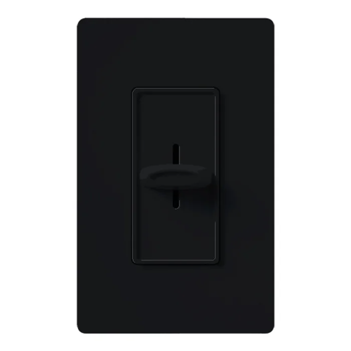 Lutron SFSQ-F-BL Skylark Slide-to-Off Quiet 3-Speed Fan Control, Single Pole, 120V, 1.5A, Black