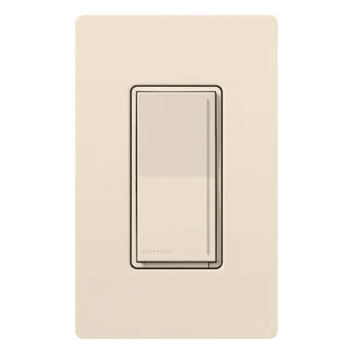 Lutron ST-AS-LA Sunnata LED+ Accessory Switch, For Use With STCL-153M, Light Almond