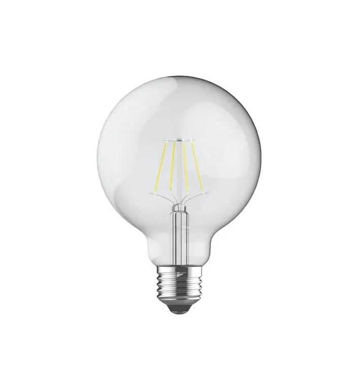 Luxram Classic LED Globe 95mm E27 6.5W Warm White(Clear) 806lm, 2yrs Warranty • 763717183