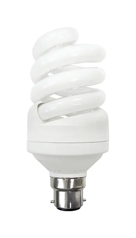 Luxram Extra Mini Supreme Spiral B22 11W Natural White 4000K Compact Fluorescent • 554822112