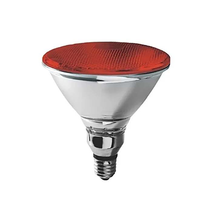 Luxram Par38 E27 Aluminium 80W Red 38° Halogen • 158414081