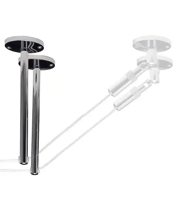 LV Tension Wire Ceiling Rods 160mm – Pack of 2