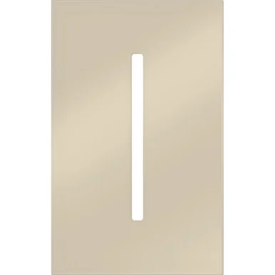 LWT-G-BN Single-gang Wallplate For Grafik T Controls, One-gang For 1 Dimmer