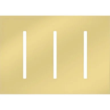 LWT-GGG-BB Multigang Wallplate For Grafik T Controls, Three-gang For 3 Dimmers