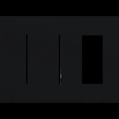 LWT-GGT-BL Multigang Wallplate For New Architectural Controls And Accessories