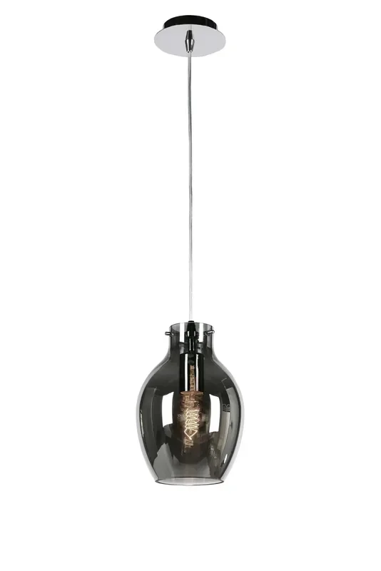 Mantra M6273 Anfora Pendant 18cm Round, 1 x E27 (Max 60W), Chrome • M6273
