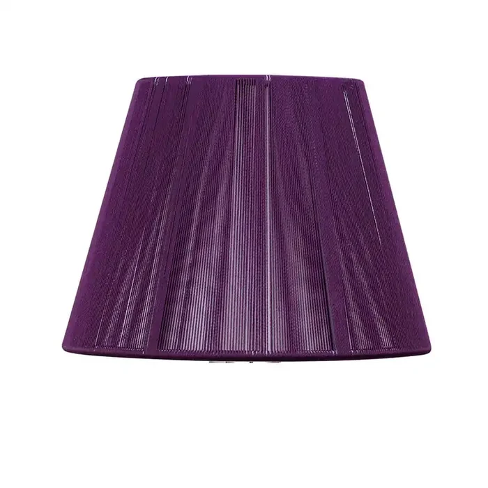 Mantra MS071 Silk String Shade Aubergine 250/400mm x 250mm • MS071