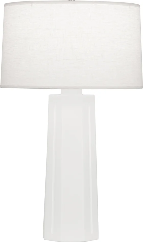 Mason One Light Table Lamp in Matte Lily Glazed Ceramic (165|MLY60)