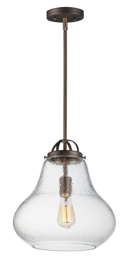 Maxim 10093HMOI Stella One Light Pendant, Oil Rubbed Bronze