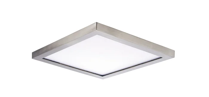 Maxim 58724WTSN Wafer LED Flush Mount, Satin Nickel