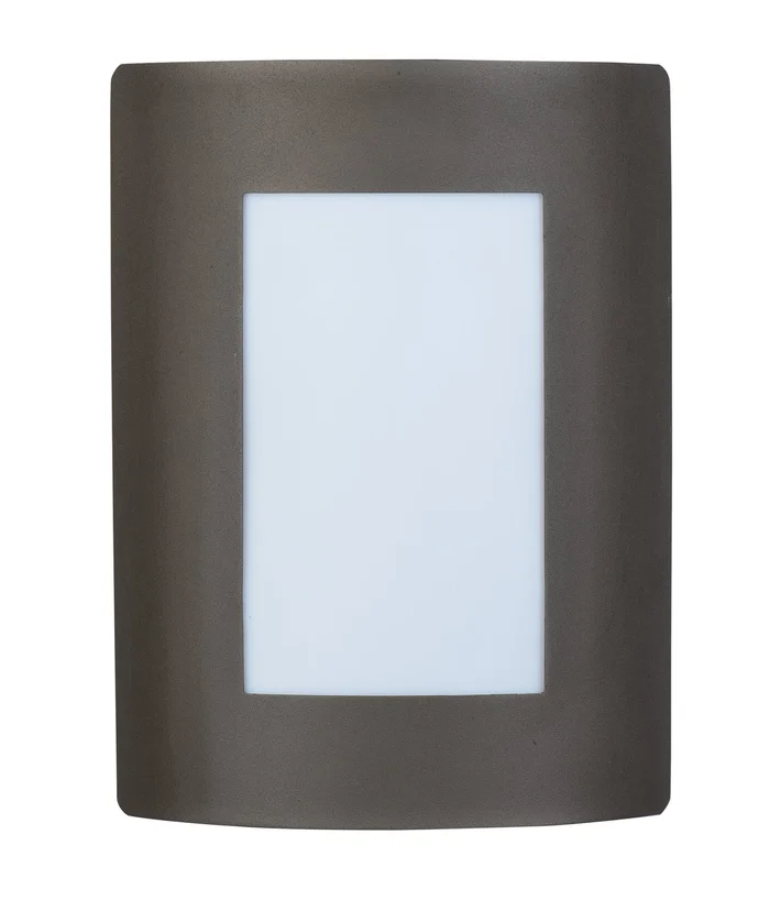 Maxim 64332WTBZ View LED E26 LED Outdoor Wall Sconce, Bronze