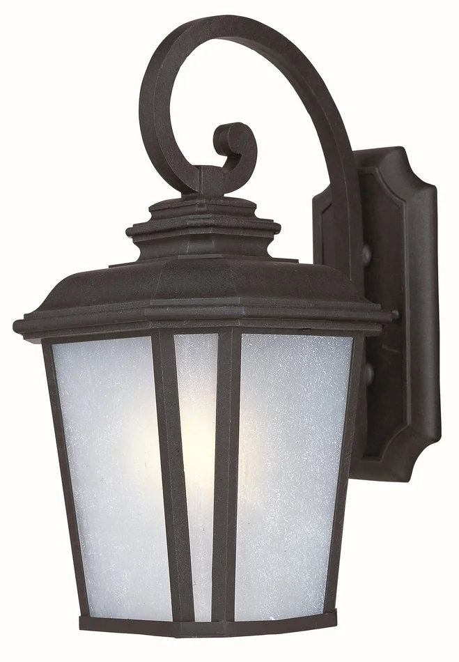 Maxim 65644WFBO Radcliffe LED E26 LED Outdoor Wall Sconce, Black Oxide