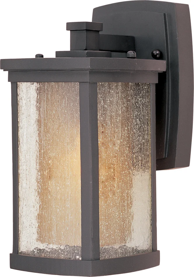 Maxim 65652CDWSBZ Bungalow LED E26 LED Outdoor Wall Sconce, Bronze