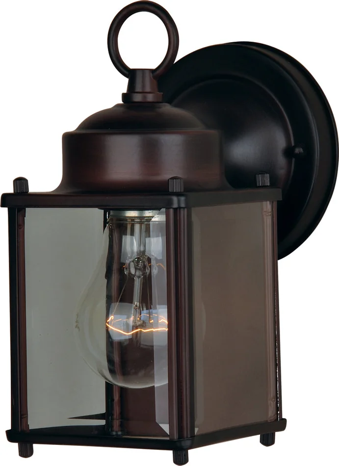 Maxim 6879CLOI Side Door One Light Outdoor Wall Lantern, Oil Rubbed Bronze