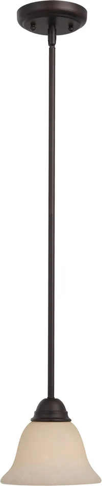 Maxim 92200FIOI Manor One Light Mini Pendant, Oil Rubbed Bronze