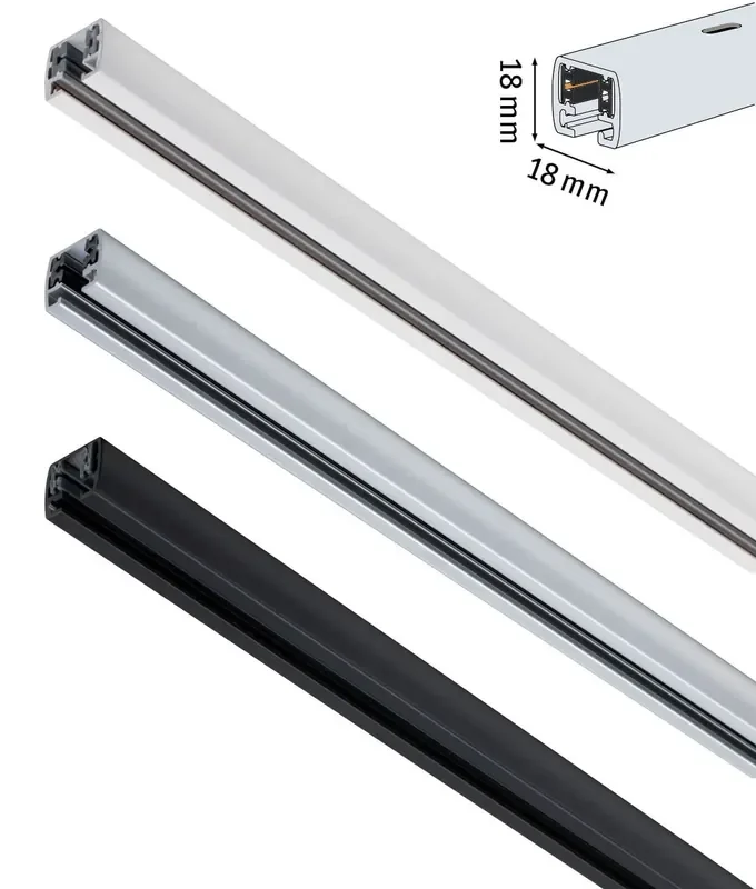 Micro Elegance Mains Lighting Track System – Track Component