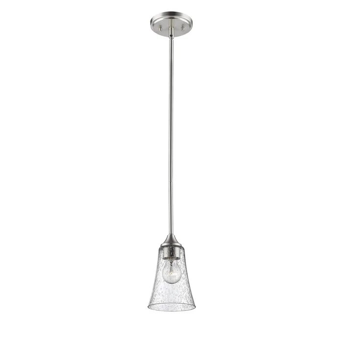 Millennium 1461-SN Natalie One Light Mini Pendant, Satin Nickel