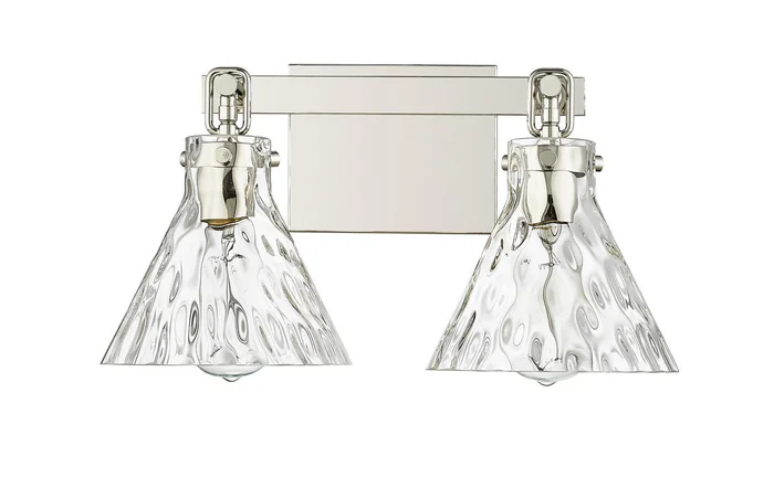 Millennium 20002-PN Barlon Two Light Vanity, Polished Nickel