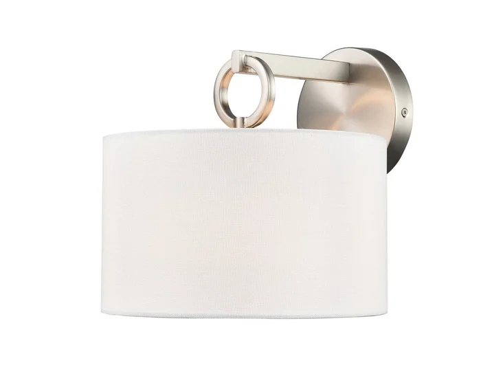 Millennium 211001-BN Braxstan One Light Wall Sconce, Brushed Nickel