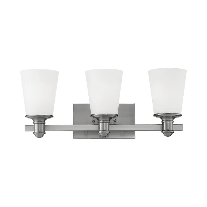 Millennium 2163-SN Cimmaron Three Light Vanity, Satin Nickel