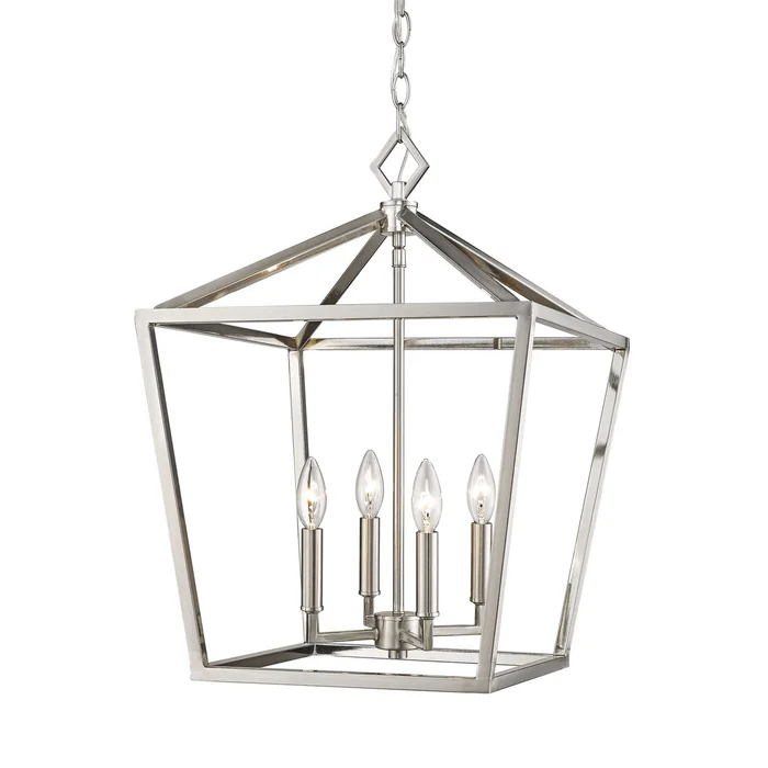 Millennium 3244-SN Four Light Pendant, Satin Nickel