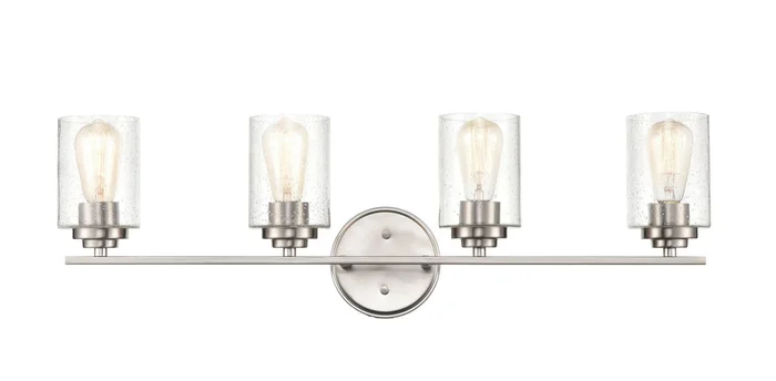 Millennium 3684-SN Four Light Vanity, Satin Nickel