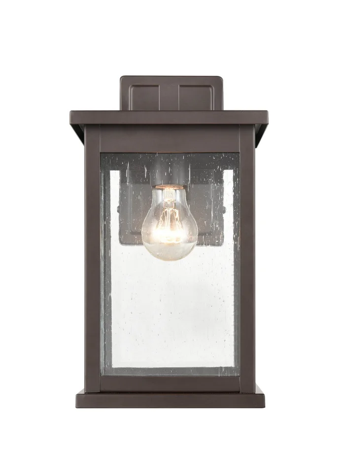 Millennium 4111-PBZ Bowton One Light Outdoor Hanging Lantern, Powder Coat Bronze