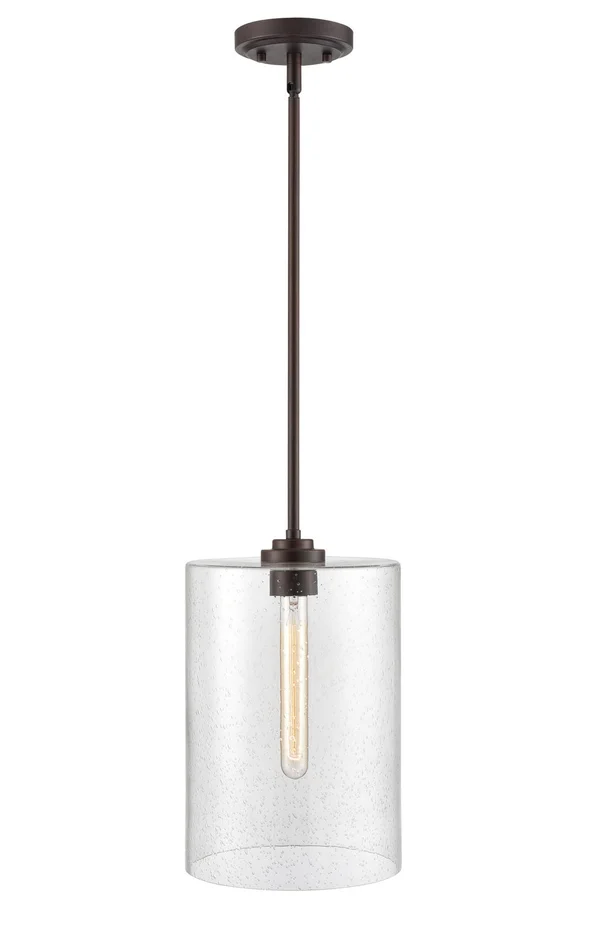 Millennium 9611-RBZ Moven One Light Mini Pendant, Rubbed Bronze