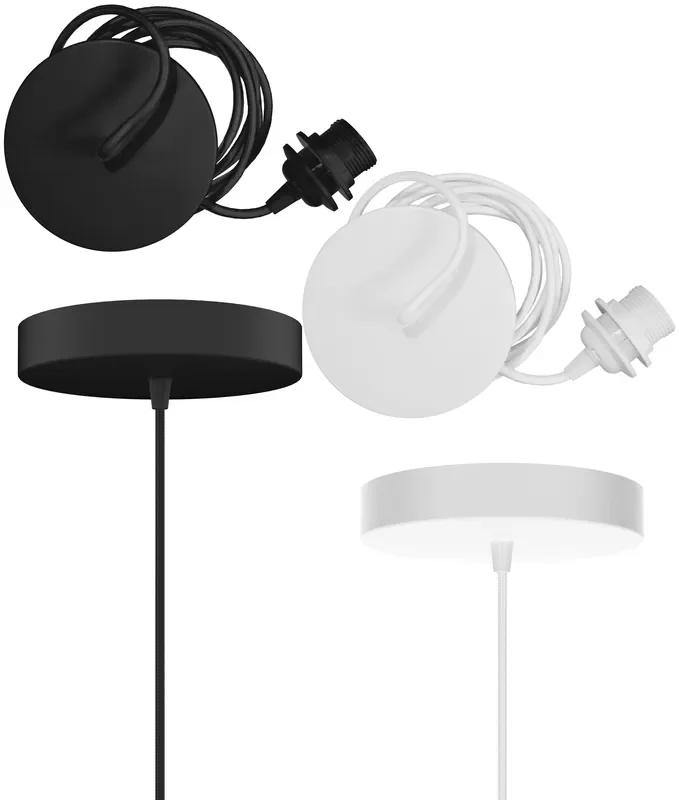 Minimalist E27 Complete Pendant Suspension Kit