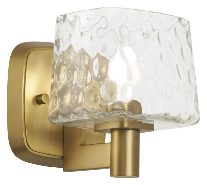Minka Lavery 2231-695 Drysdale One Light Bath Vanity, Soft Brass