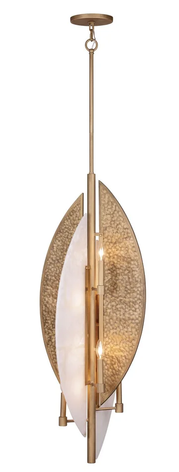 Minka Lavery 3463-788 Saint Martin Eight Light Pendant, Ashen Gold