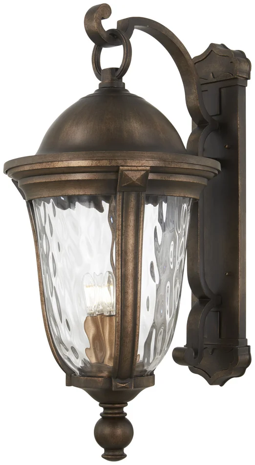 Minka-Lavery 73245-748 Havenwood Five Light Outdoor Wall Mount, Tauira Bronze And Alder Silver