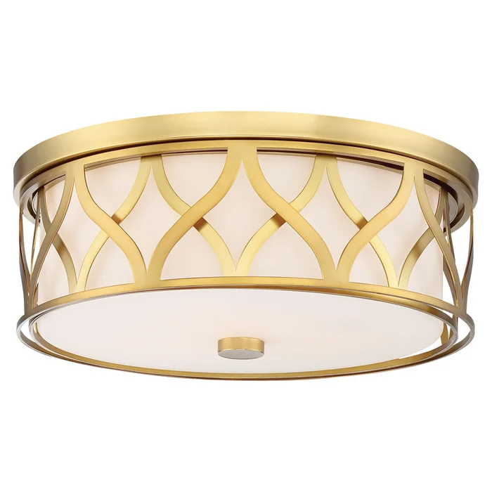 Minka-Lavery 840-249-L LED Flush Mount, Liberty Gold