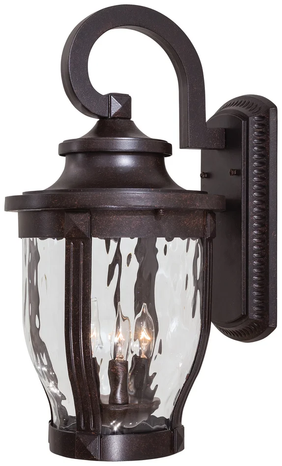 Minka-Lavery 8763-166 Merrimack Three Light Wall Mount, Corona Bronze