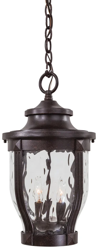 Minka-Lavery 8764-166 Merrimack Three Light Chain Hung, Corona Bronze
