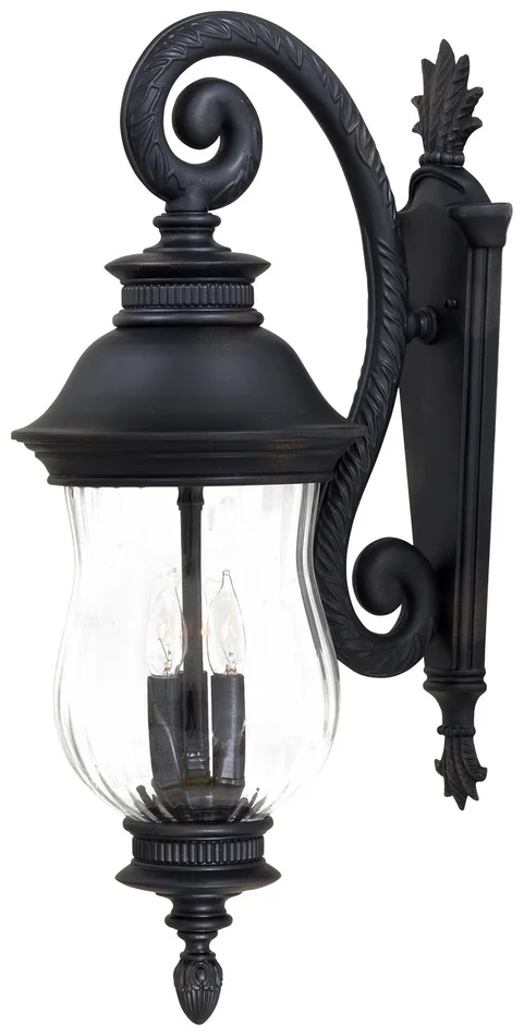 Minka-Lavery 8902-94 Newport Three Light Outdoor Wall Mount, Heritage