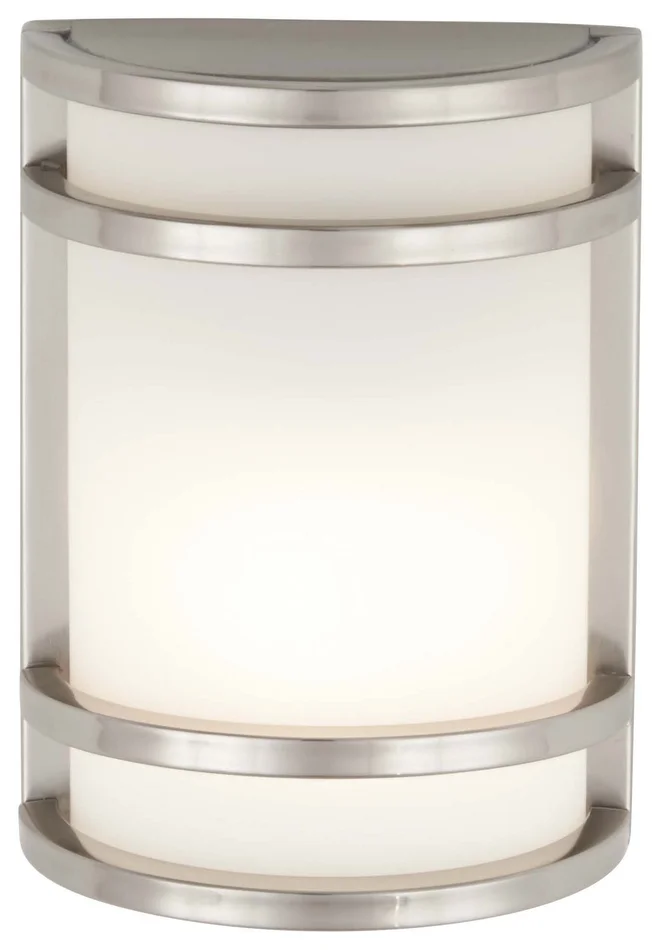 Minka-Lavery 9801-144-L Bay View LED Outdoor Pocket Lantern, Brushed Stainless Steel
