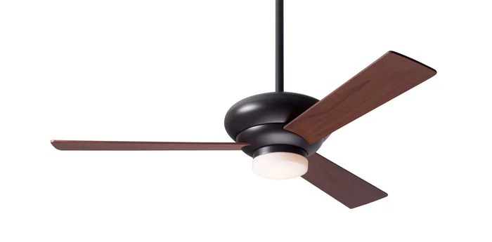 Modern Fan ALT-DB-42-MG-271-003 Altus 42″ Ceiling Fan with 17W LED Light, Handheld Remote, Dark Bronze with Mahogany Blades