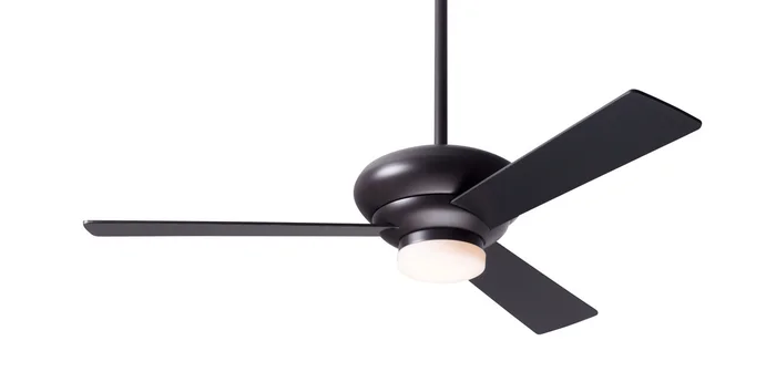 Modern Fan ALT-DB-42-WH-271-003 Altus 42″ Ceiling Fan with 17W LED Light, Handheld Remote, Dark Bronze with White Blades