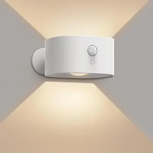 Modern Rechargeable Motion Sensor LED Wall Light