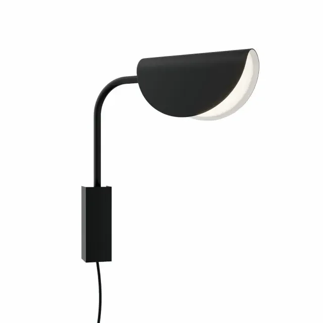 Mollis Black LED Wall Light