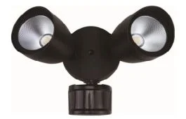 Naturaled 7031 (LED-FXBFD20/850/BK-SEN) LED Security Lights 120V 20W (50,000Hr) 1400L 5000K