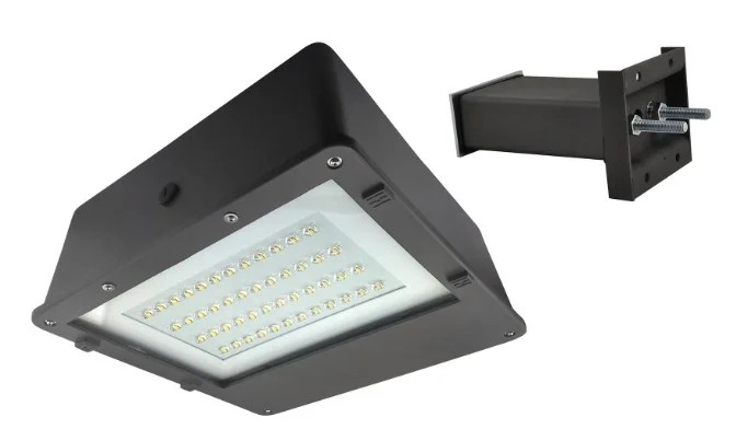 NaturaLED 7114 – LED-FXSB75/3S/40K/DB-EA6 – LED Area Light/Shoebox – 75W – 4000K – 120-277V – 6″ Extruded – Dark Bronze